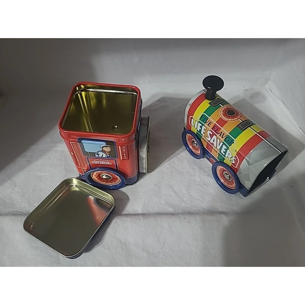 1997‎ Nabisco Life Savers Train Tin Candy Box